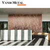 Pantalla de metal cortada con láser para decoración de exteriores, pared de flores, arte decorativo, pantalla de habitación con placa de acero Colton, pantalla decorativa de metal cortada con láser