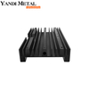 Perfil de disipador de calor de extrusión de aleación de aluminio anodizado de venta caliente personalizado