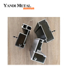Perfiles extruidos de aluminio con recubrimiento en polvo personalizados de Yandi Aluminium