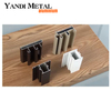 Perfiles extruidos de aluminio con recubrimiento en polvo personalizados de Yandi Aluminium