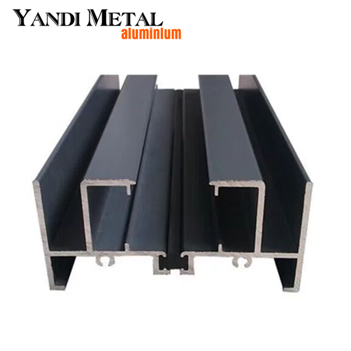 Perfiles de ventanas de aluminio con aislamiento de alta calidad y anodizado personalizados para el mercado filipino