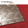 Placa de aluminio con panel de rodadura de diamante en relieve a cuadros personalizado