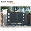 Diseño de puerta corrediza de privacidad general de estilo francés de aluminio Puerta corrediza de aluminio serie 6000