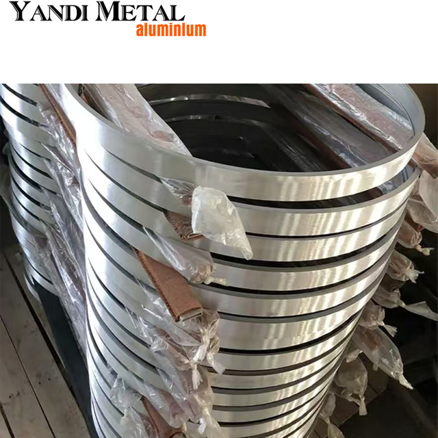 Perfil de aluminio brillante pulido doblado y enrollado para publicidad