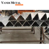 Moldes de extrusión de aluminio personalizados para pila de carga CNC de carcasa de aluminio