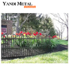 Valla de aluminio para piscina, placa de aleación, valla de metal moderna recubierta de polvo Yandi, jardín al aire libre