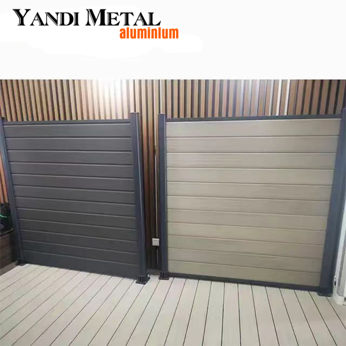 Puerta corrediza de aluminio y plástico personalizada moderna, diseño frontal para hogar al aire libre