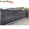 Fabricantes, puerta de entrada de villa de doble puerta de aleación de aluminio de lujo personalizada, puerta de aluminio de fundición artística de aluminio