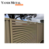 Yandi Aluminium Pop diseña vallas decorativas de aluminio y vallas decorativas de aluminio para jardín