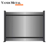 Fabricantes de paneles de valla de aluminio para jardín de nuevo diseño, paneles de valla de metal baratos de aluminio