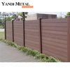 Valla de listones de aluminio vertical para jardín, valla de listones embellecedora para exteriores, pantalla de panel de valla de listones de aluminio de privacidad Horizontal