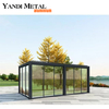 Pabellón de techo eléctrico de alta calidad, toldo para patio, pérgola de persiana de aluminio eléctrica doble impermeable