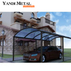 Cochera impermeable al aire libre atractiva económica caliente de la aleación de aluminio del cochera