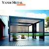 Balcón al aire libre, patio trasero, casa de vidrio templado de aluminio, jardín de invierno, terraza acristalada
