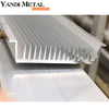 Disipador de calor de aluminio anodizado personalizado Extrusión de aluminio perfil extruido Fuente de alimentación Inversor Disipador de calor de aluminio