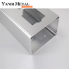 Perfil de carcasa de aluminio CNC de carcasa de pila de carga de batería de vehículo eléctrico personalizado para fábrica de fuentes de plantas de energía