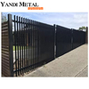 Paneles de valla de piscina de aluminio con recubrimiento en polvo de seguridad Paneles de valla de patio de jardín horizontales de metal antiescalada