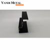 Fabricante de perfil extruido de aluminio personalizado 6063 T5 de Fram de gran venta con superficie anodizada