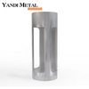 Aleación de aluminio de encargo Shell de Shell de la lámpara del metal de la sombra de la lámpara del CNC para la lámpara que acampa