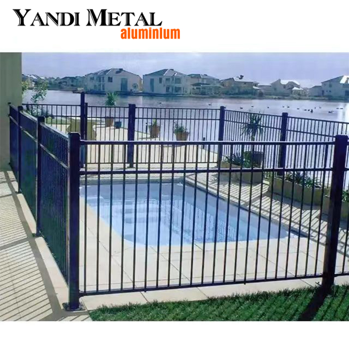 Suministro de materiales de cerca de alta calidad Paneles de cerca de aluminio para jardín, jardín, patio trasero, cerca de campo de privacidad