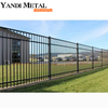 Fabricante de nuevos paneles de valla de aluminio de diseño moderno para vallas de aluminio de seguridad para jardín y patio trasero