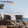 Cabaña familiar pequeña prefabricada móvil económica de 2 dormitorios Cápsula espacial prefabricada Cabaña contenedor inteligente