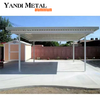 4*6 jardín exterior ocio bioclimático mirador ajustable techo de persiana Pérgola de aluminio eléctrica Pérgola de aluminio impermeable