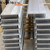 Disipador de calor de aluminio anodizado personalizado Extrusión de aluminio perfil extruido Fuente de alimentación Inversor Disipador de calor de aluminio