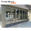 Estilo moderno personalizado de Europa y Estados Unidos, el último estilo de puerta plegable de aluminio de Bangladesh