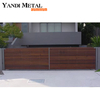 Yandi, diseño de puerta moderno personalizado, puerta de aluminio, diseño de fábrica, puerta de aluminio doméstica caliente