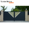 Diseño de puerta moderno personalizado, puerta de aluminio, diseño de fábrica, puerta de aluminio doméstica caliente
