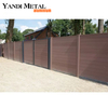 Valla de listones ensamblada impermeable para patio y jardín de nuevo diseño, privacidad de seguridad, valla metálica de aleación de aluminio, valla tipo Louvre