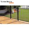Cerca decorativa tubular caliente del aluminio del jardín de la piscina de la cerca del metal de la aleación de aluminio