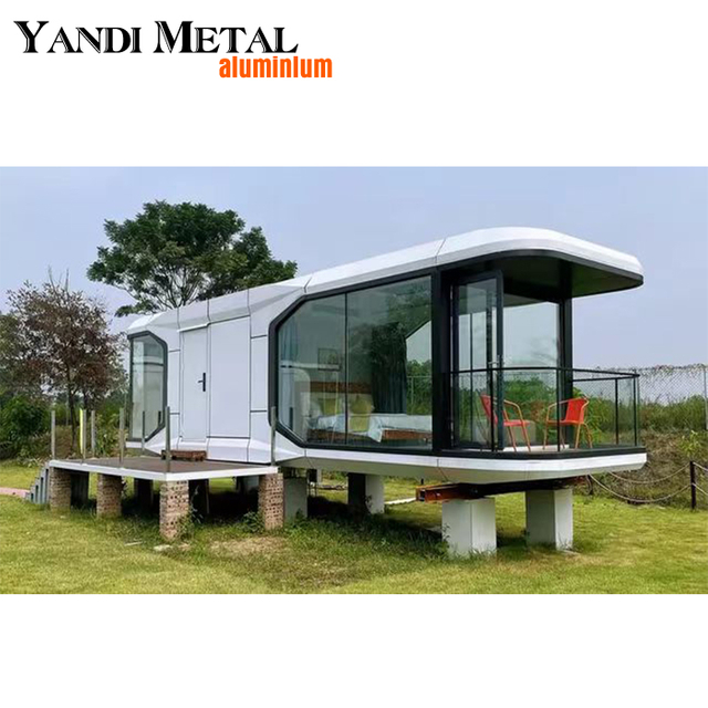 Casa modular familiar pequeña, contenedor de nuevo diseño, sala cápsula prefabricada para sala cápsula de embarque
