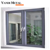 Ventana de guillotina doble de larga duración Ventana de guillotina simple Ventana insonorizada de doble carcasa de aluminio