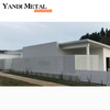 Paneles modernos de valla metálica para jardín Listones de valla de aluminio opcionales con recubrimiento de polvo anodizado Paneles de valla de privacidad de aluminio