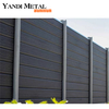 Venta al por mayor Valla de aluminio Valla de seguridad para jardín Valla de privacidad para jardín Fabricante Yandi