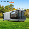 Casa prefabricada Cama cápsula espacial Cabaña de hotel Casa modular prefabricada Cápsula de camping Familia de contenedores Casa cápsula pequeña plegable
