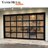 Puerta de persiana de garaje de villa ignífuga automática residencial