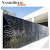 Paneles de corte de aluminio con recubrimiento en polvo 6063/6061/6060 T5 de alta calidad, paneles láser, vallas para puertas interiores y exteriores