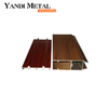 Extrusión de aluminio industrial, fabricación de perfiles huecos, ventanas de aluminio, fabricante de Yandi China, extrusión de ventanas