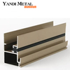 Varios perfiles extruidos de aluminio anodizado 6063 6068 fabricantes de perfiles de aluminio