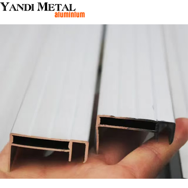 Aluminio anodizado 6063-t5, estructura de montaje de panel solar de perfil de aluminio OEM