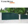 Las últimas puertas exteriores, puertas giratorias automáticas de aluminio y metal privado, puertas de aluminio para entrada de casas