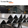 Moldes de extrusión de aluminio personalizados para pila de carga CNC de carcasa de aluminio