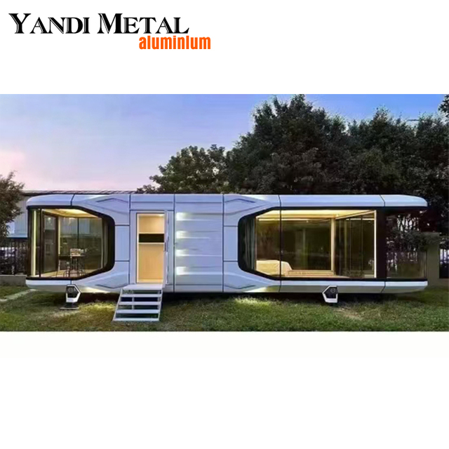 Casas prefabricadas de alta calidad Casas contenedor cápsula espacial Casas contenedor hotel modernas a la venta en Kenia