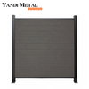 Valla decorativa de alta calidad para jardín, patio, casa, semi o total privacidad, impermeable, madera, plástico, suelo exterior, pavimentación