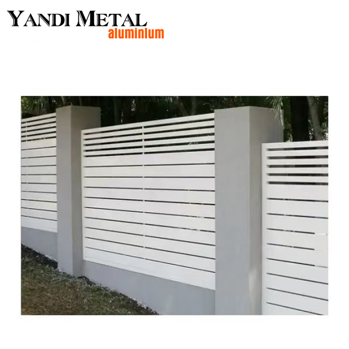 Paneles de pared decorativos de alta calidad para jardín, patio, casa, cerca semi o completa de privacidad