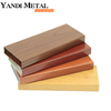 Yandi, material de aluminio Fram anodizado en caliente, fabricante de puertas y ventanas de aluminio extruido personalizado 6063