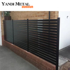 Yandi Aluminium Pop diseña vallas decorativas de aluminio y vallas decorativas de aluminio para jardín